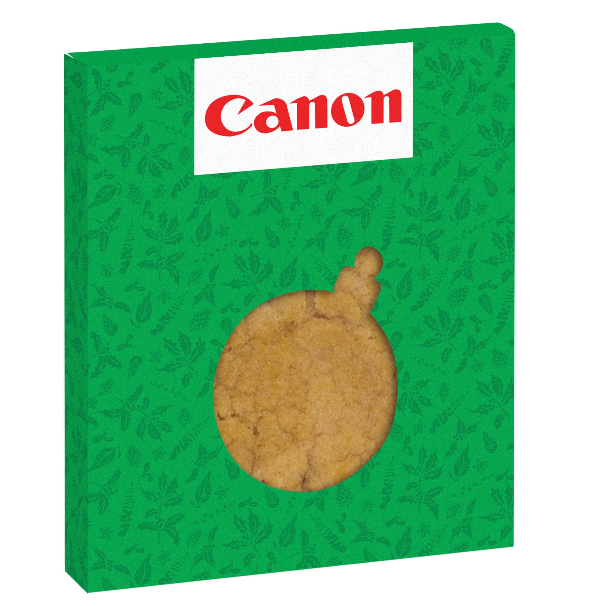 Holiday Window Box with Gourmet Cookie Ornament / Sugar Cookie