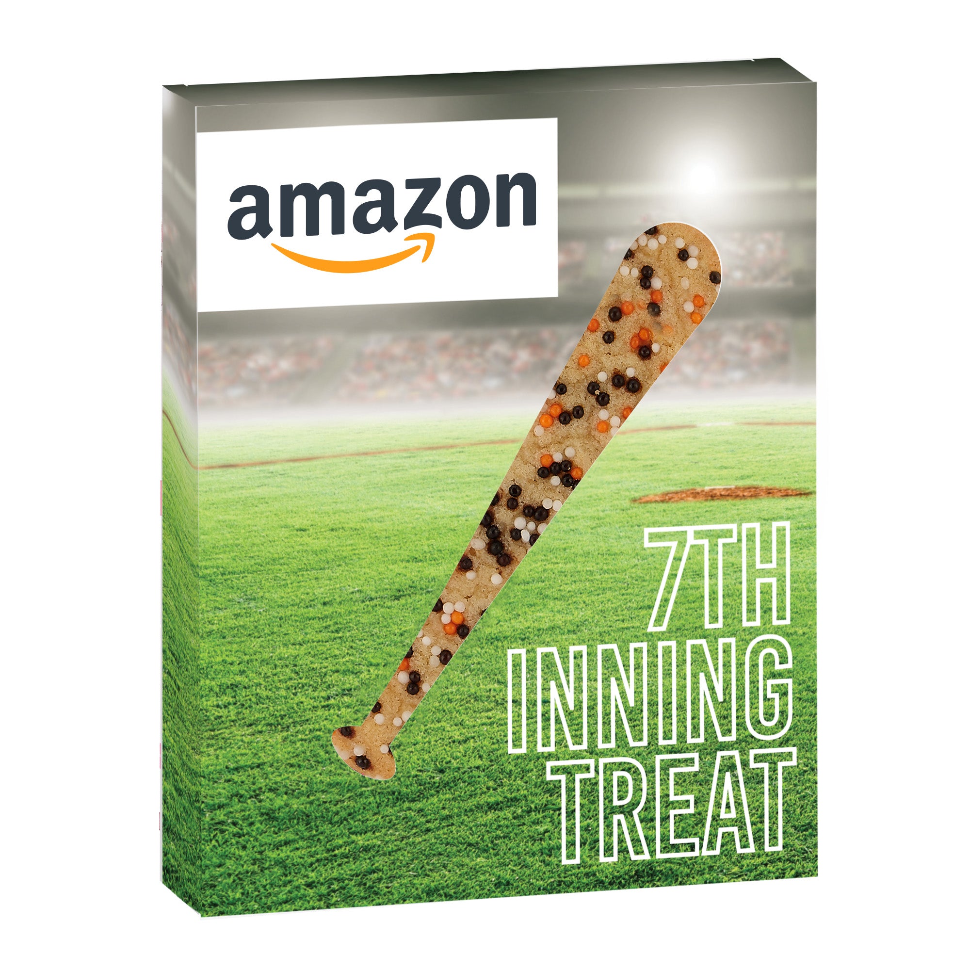 Baseball Window Box with Sprinkled Sugar Cookies